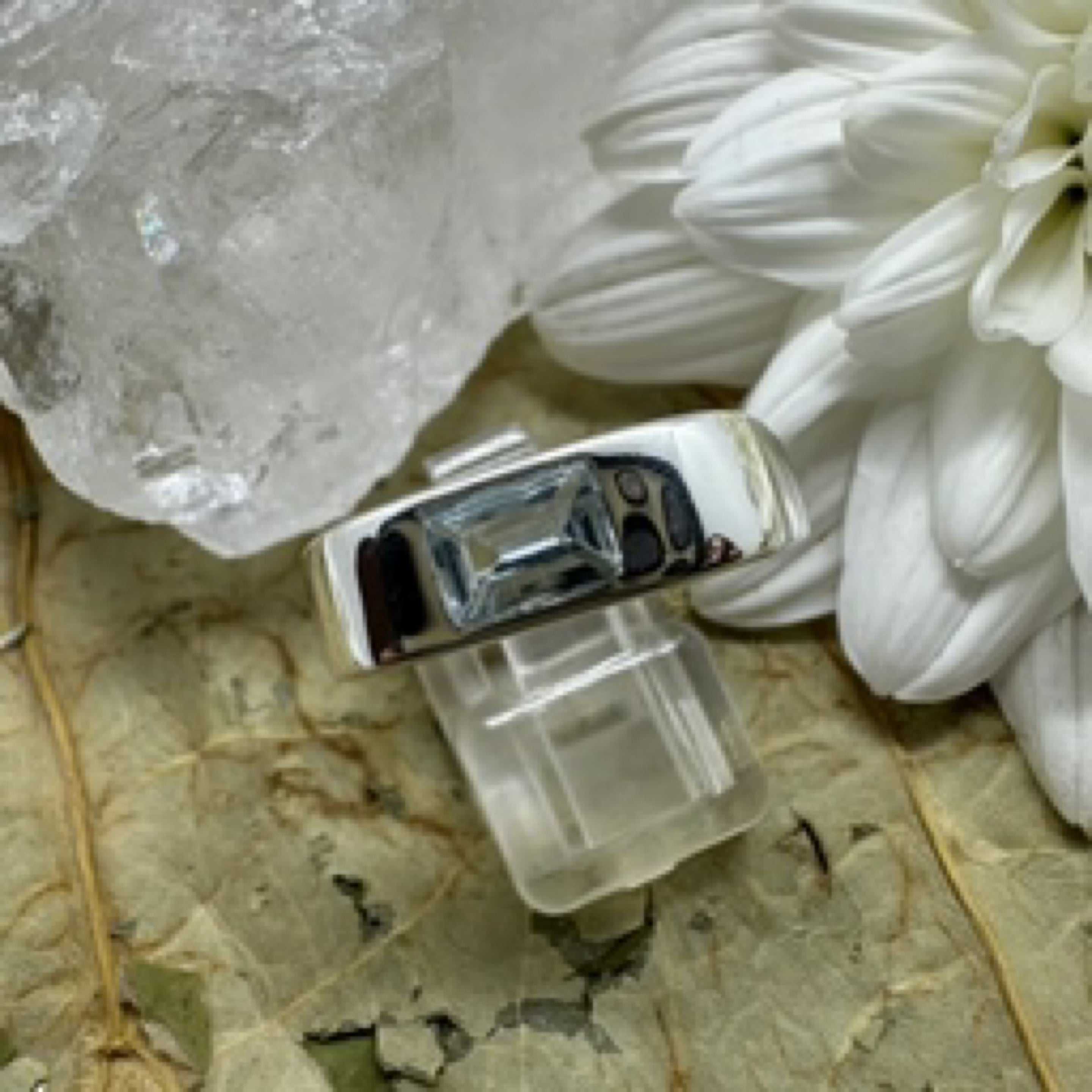 Blue Topaz Inset Sterling Silver Ring - Size 9 - Quality Gemstone Jewellery