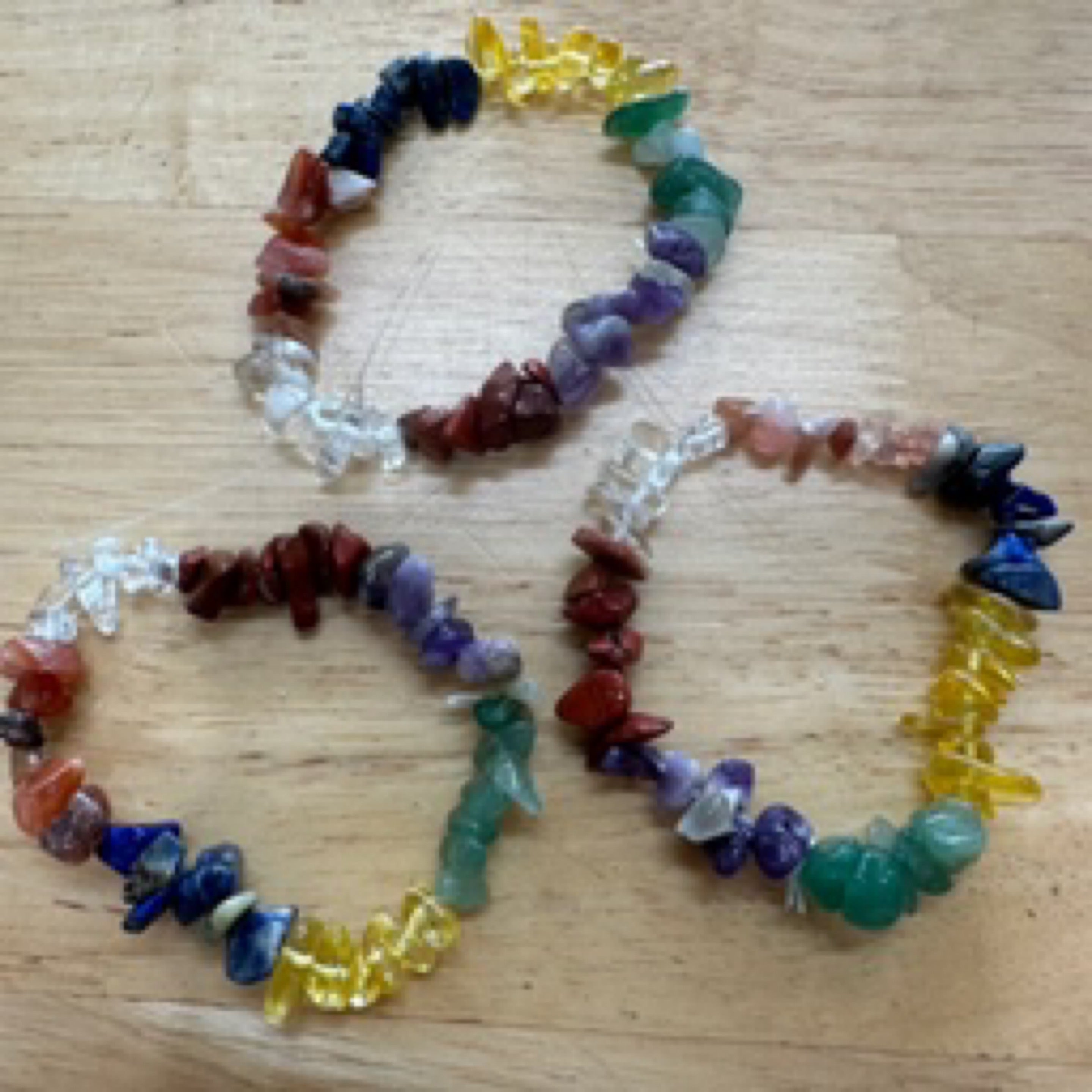 Chakra Colours Chip Bracelet
