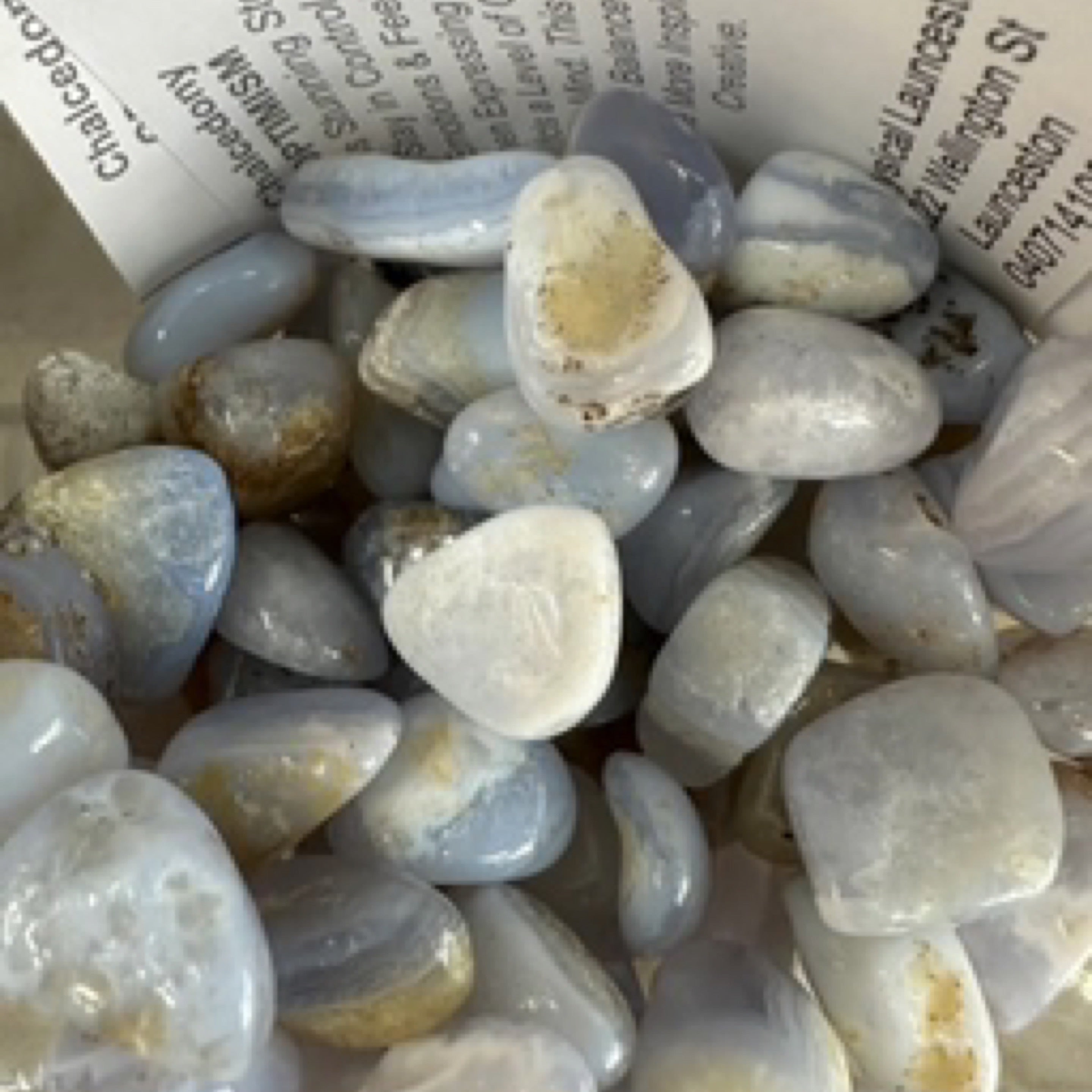 Chalcedony Tumble Stone