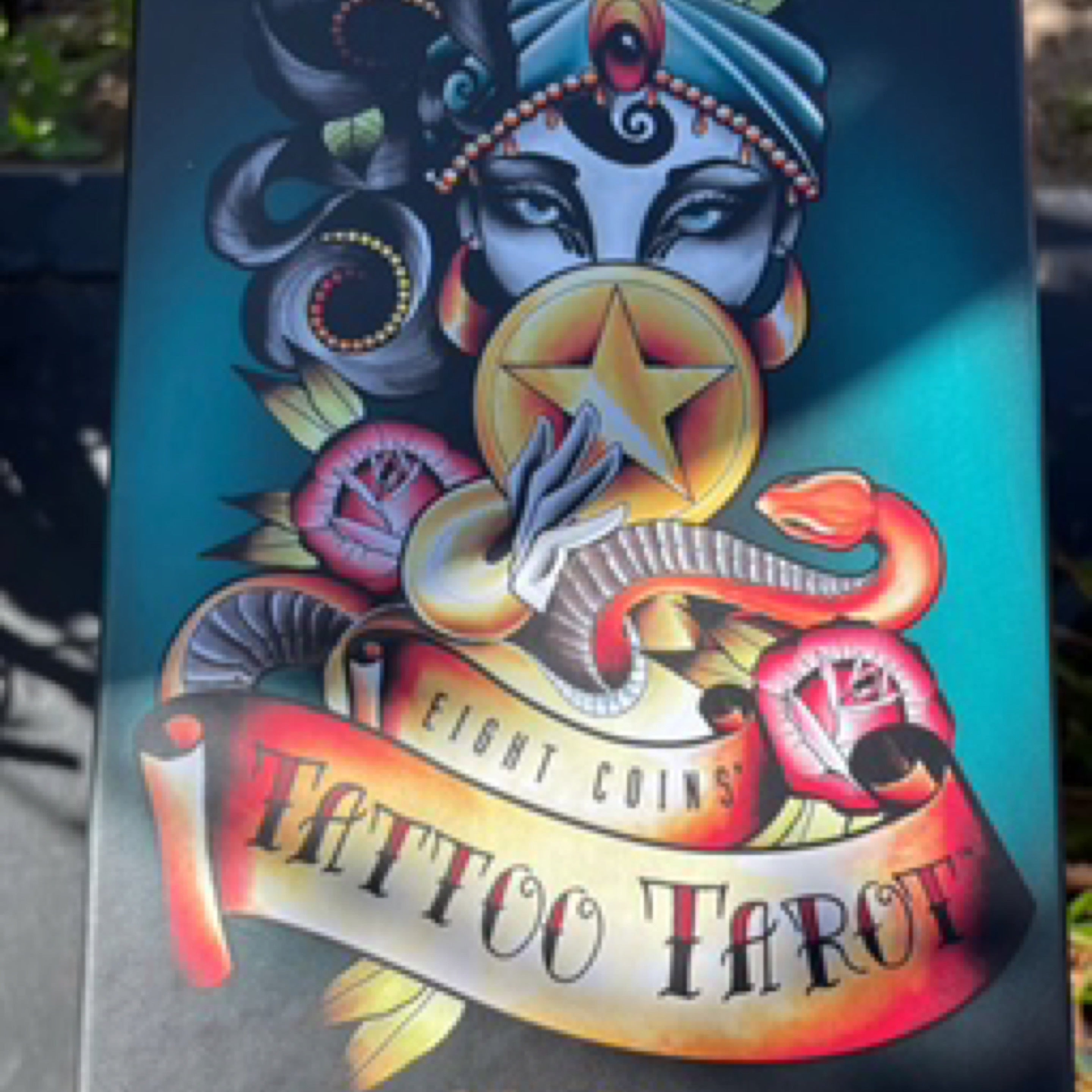 Eight Coins Tattoo Tarot