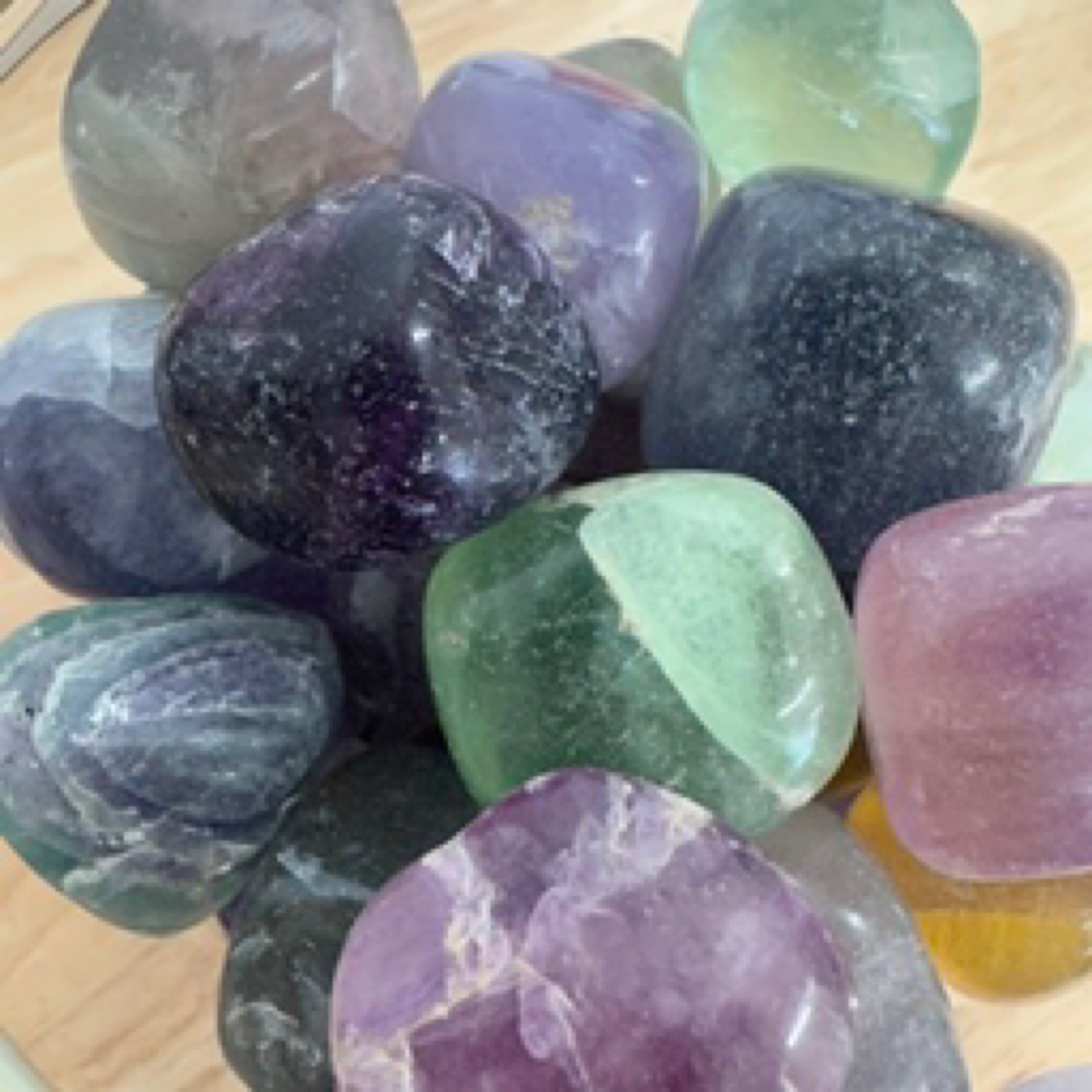 Fluorite Tumble Stone