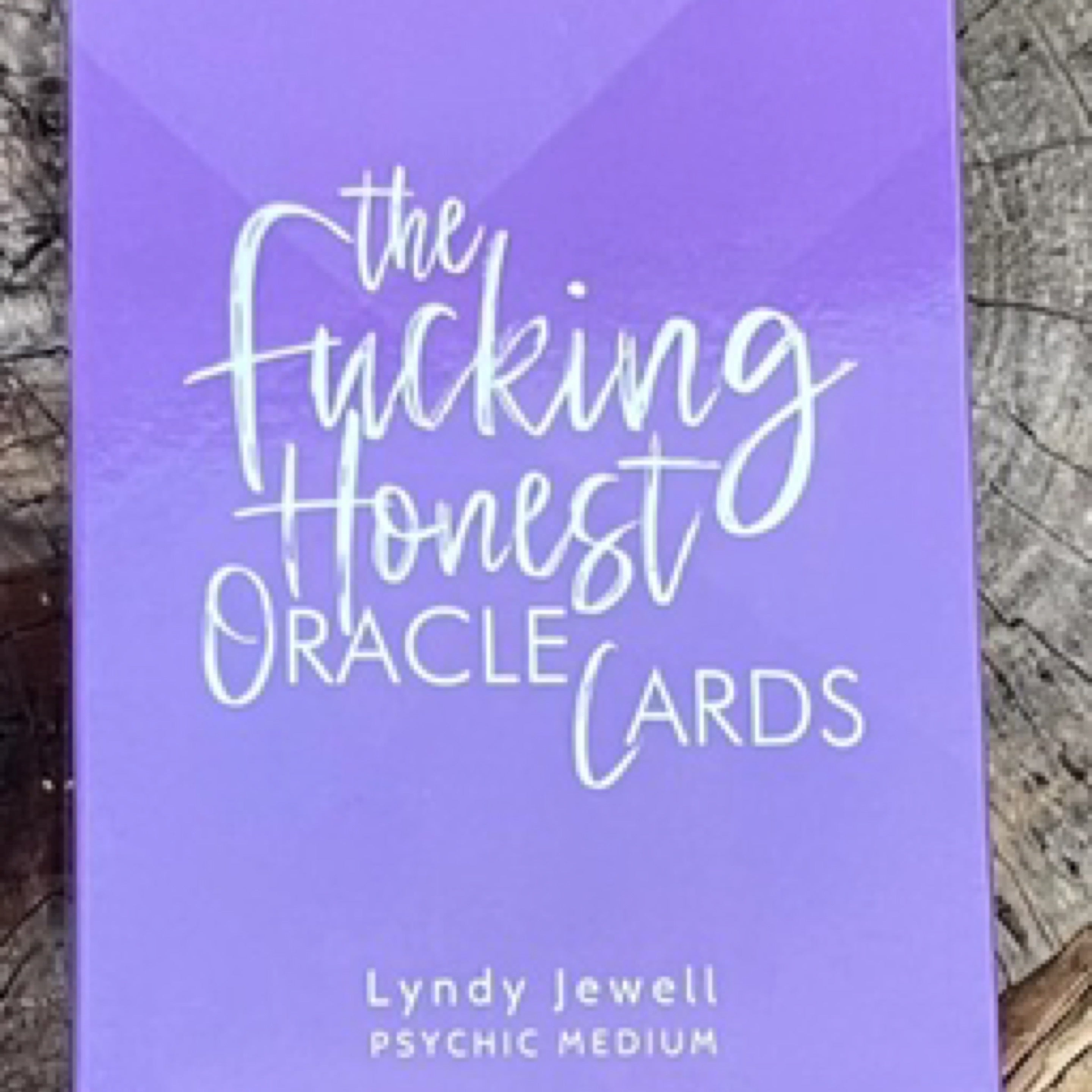 Fucking Honest Oracle Cards - In Store Now 💜