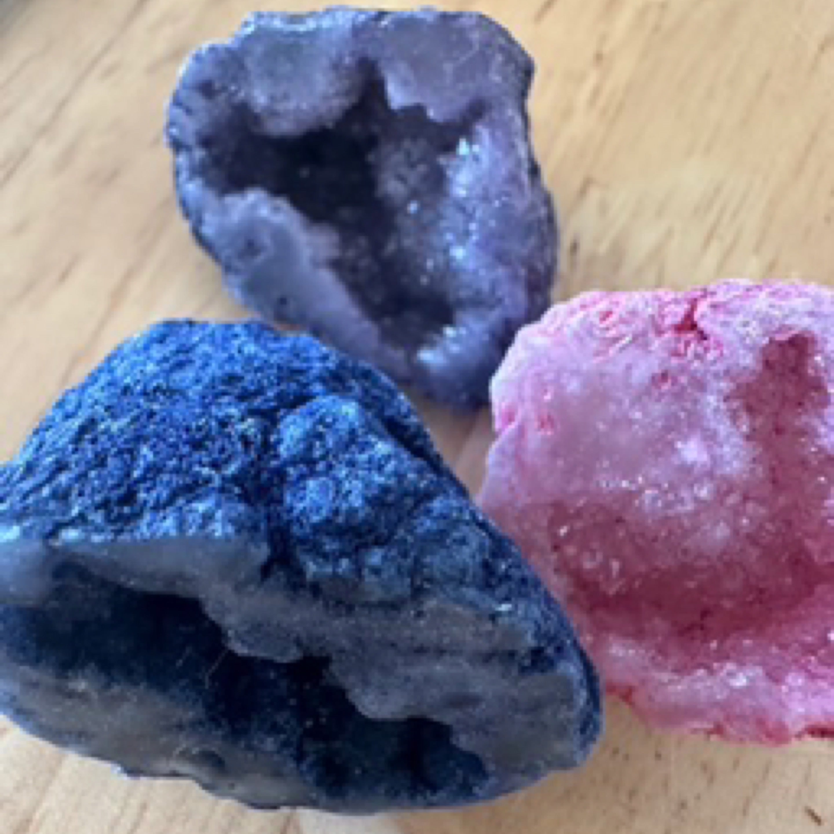 Geodes Colour Enhanced