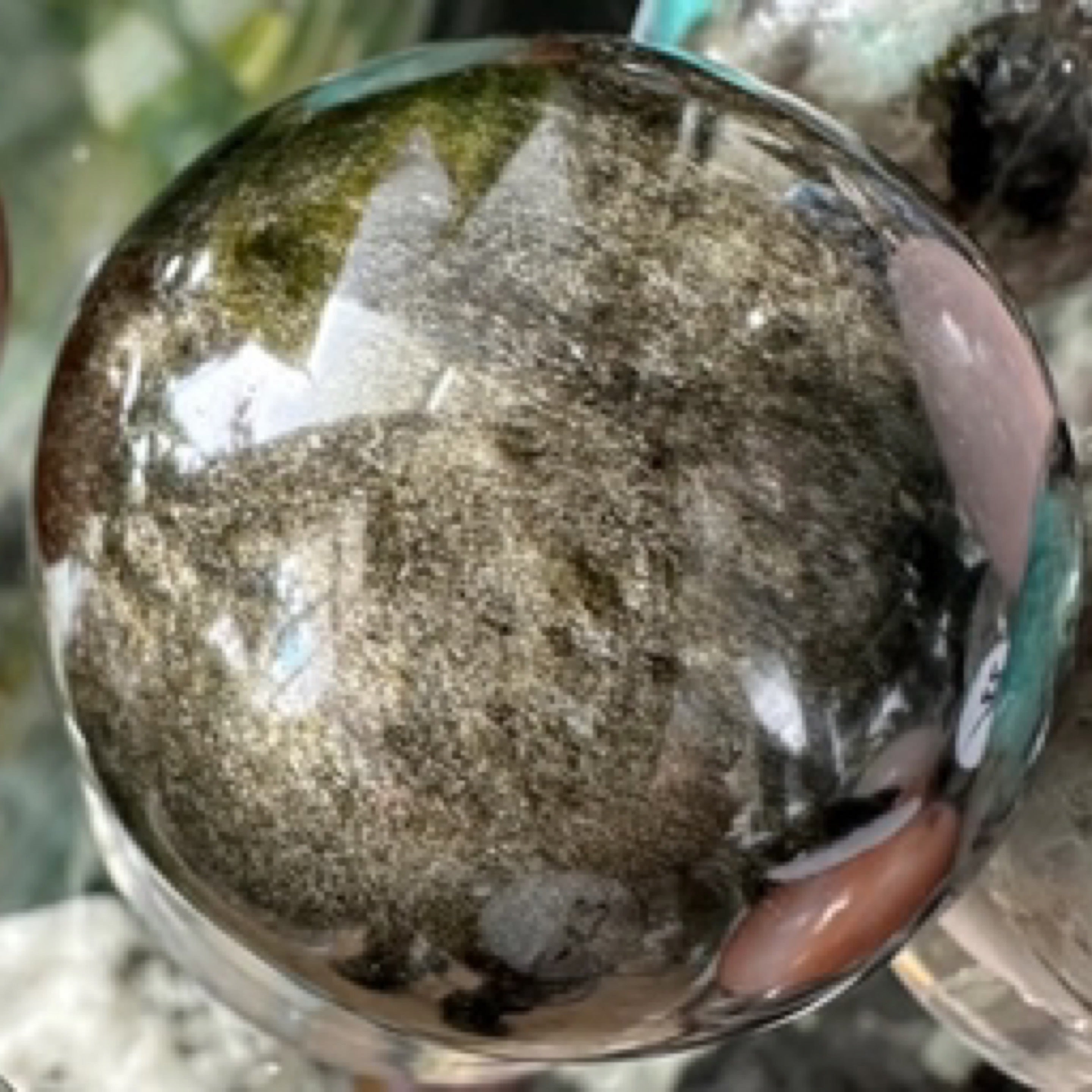 Golden Sheen Obsidian Sphere 5cm 152g