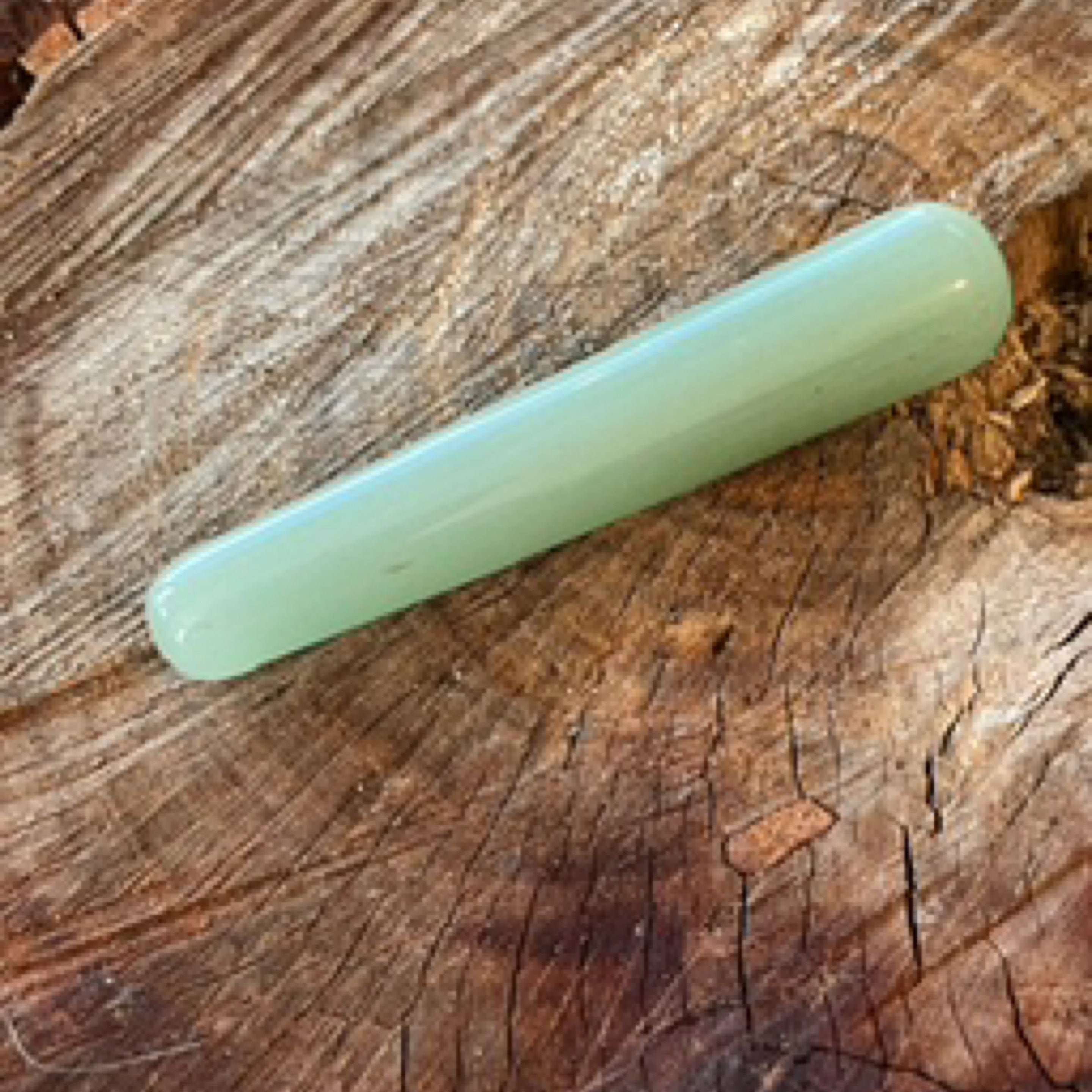 Green Aventurine Gem Stone Massage Wand – 10cm