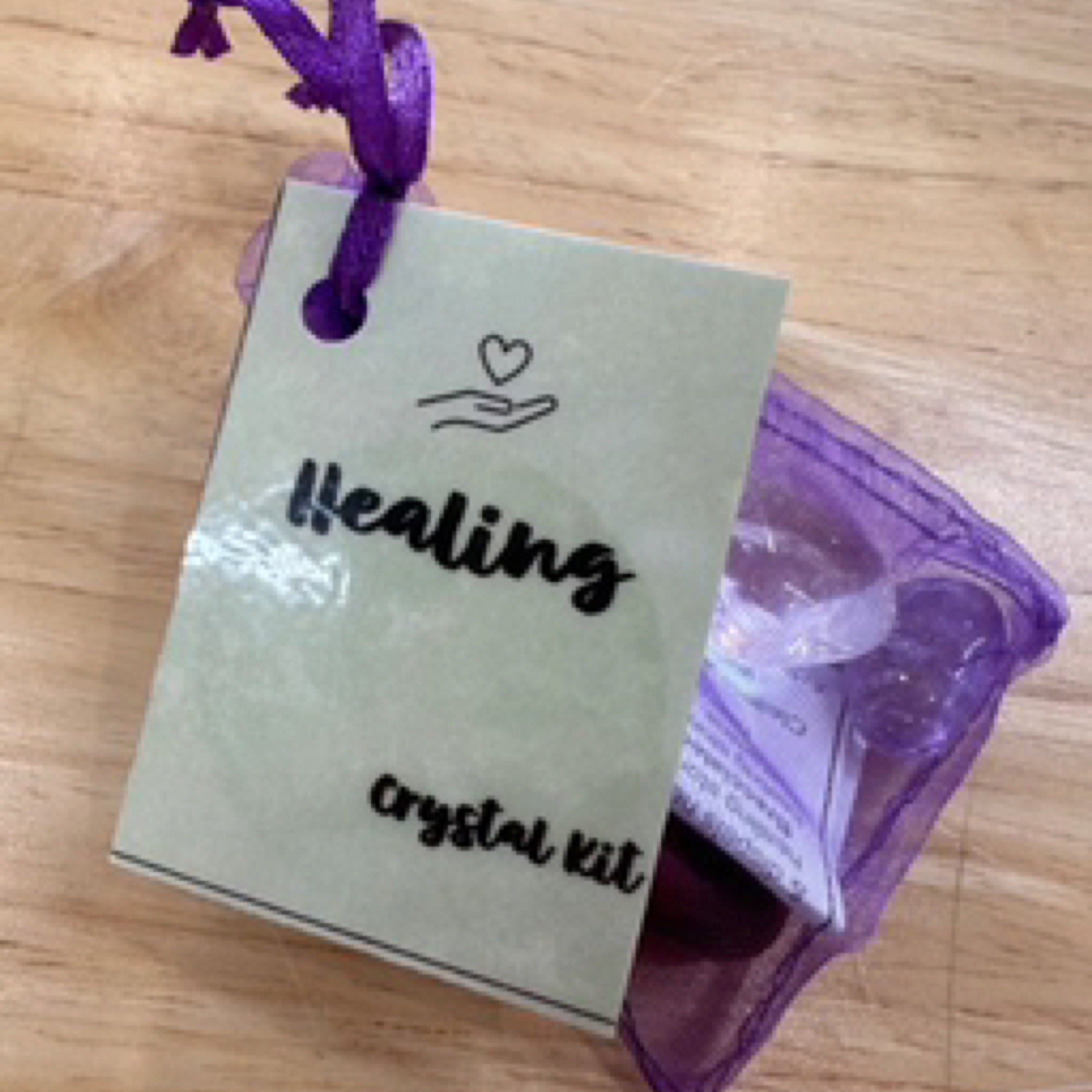 Healing Crystal Wish Bags